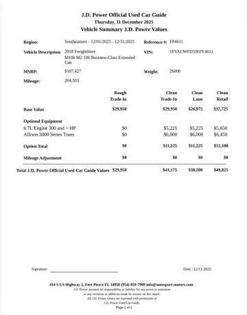 2018 Freightliner M2 106