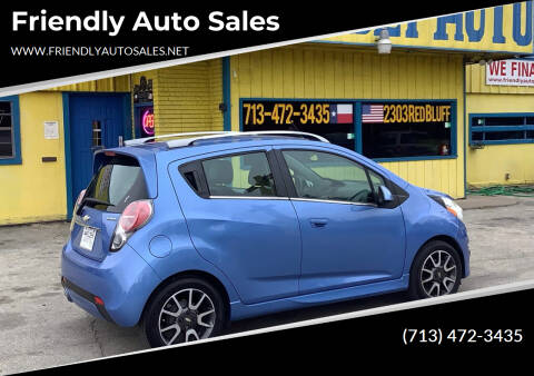2013 Chevrolet Spark for sale at Friendly Auto Sales in Pasadena TX