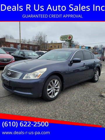 2009 Infiniti G37 Sedan for sale at Deals R Us Auto Sales Inc in Lansdowne PA