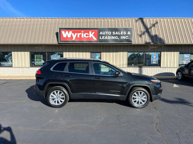 2014 Jeep Cherokee for sale at Wyrick Auto Sales & Leasing Inc in Zeeland, MI