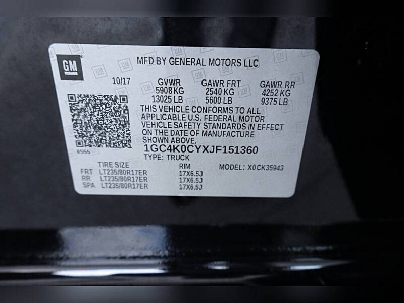 2018 Chevrolet Silverado 3500HD