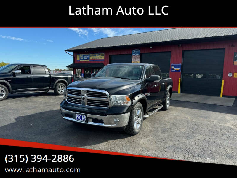 2013 RAM 1500 for sale at Latham Auto LLC in Ogdensburg NY