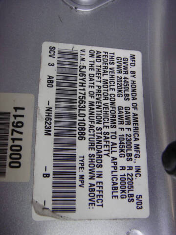 2003 Honda Element EX