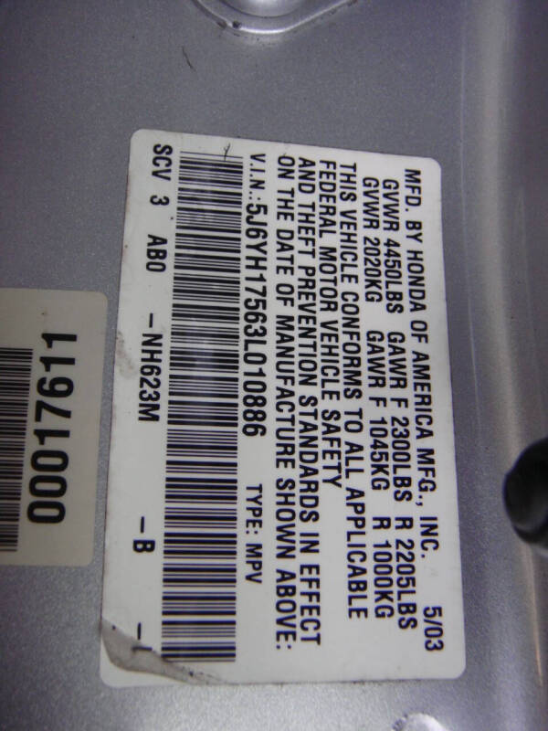 2003 Honda Element EX
