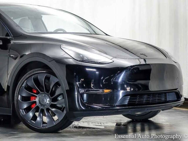 Black 2022 Tesla Model Y Performance AWD Performance 4dr Crossover 2