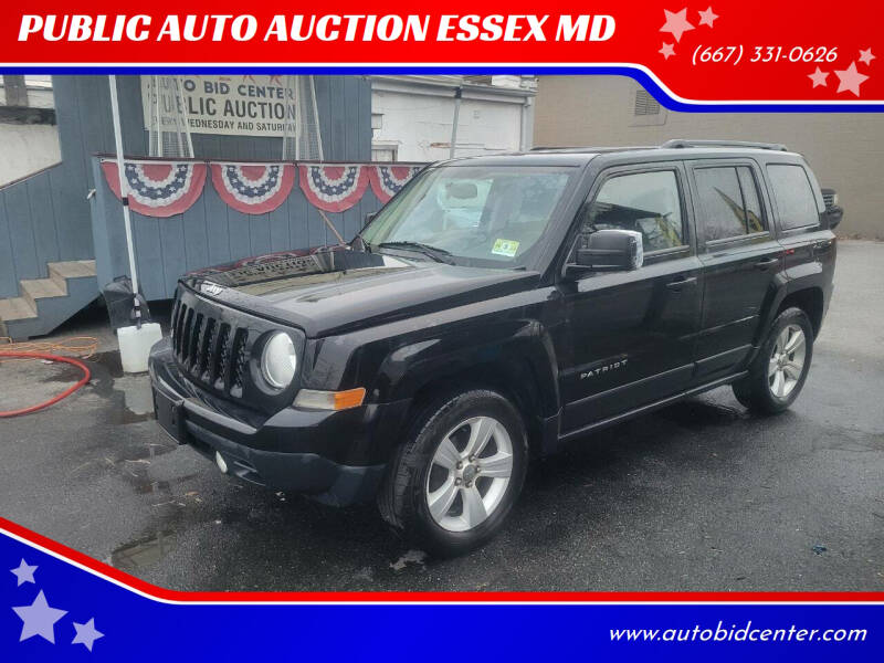 2014 Jeep Patriot for sale at PUBLIC AUTO AUCTION ESSEX MD in Essex MD