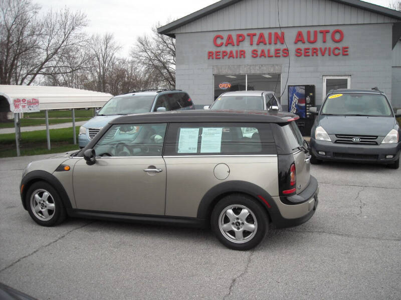 2010 MINI Cooper Clubman for sale at Captain Auto in Bluffton IN