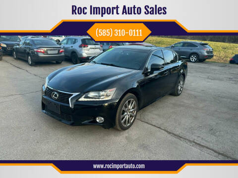2013 Lexus GS 350 for sale at Roc Import Auto Sales in Rochester NY