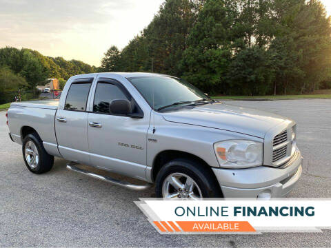 2007 Dodge Ram Pickup 1500 for sale at Two Brothers Auto Sales in Loganville GA