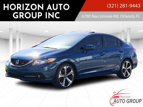 2015 Honda Civic for sale at HORIZON AUTO GROUP INC in Orlando FL