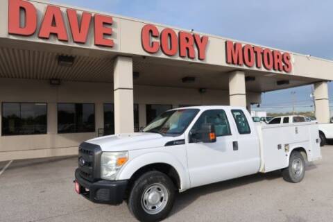 2012 Ford F-250 Super Duty for sale at DAVE CORY MOTORS in Houston TX