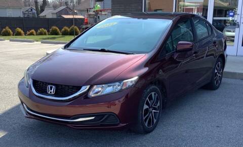 2015 Honda Civic for sale at Easy Guy Auto Sales in Indianapolis IN