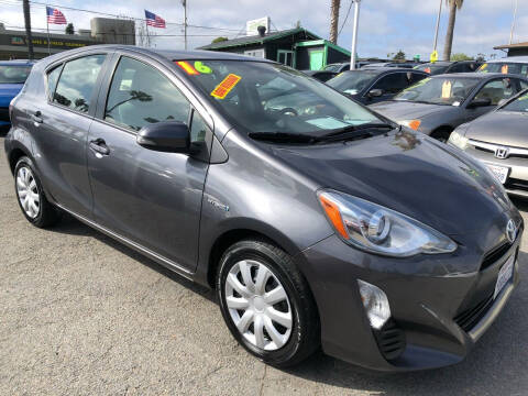2016 Toyota Prius c for sale at North County Auto in Oceanside CA