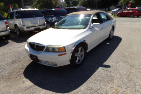 2002 Lincoln LS for sale at 1st Priority Autos in Middleborough MA