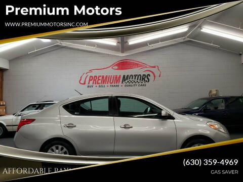 2013 Nissan Versa for sale at Premium Motors in Villa Park IL