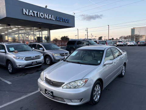 2005 Toyota Camry for sale at National Autos Sales in Sacramento CA