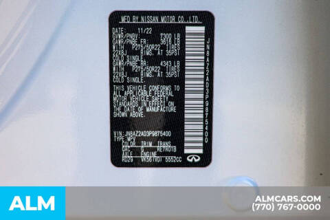 2023 Infiniti QX80 Premium Select