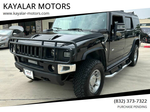 2007 HUMMER H2 for sale at KAYALAR MOTORS in Houston TX