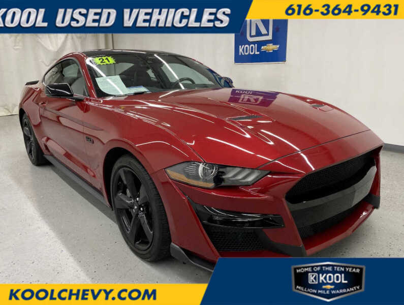 2021 Ford Mustang for sale at Kool Chevrolet Inc in Grand Rapids MI