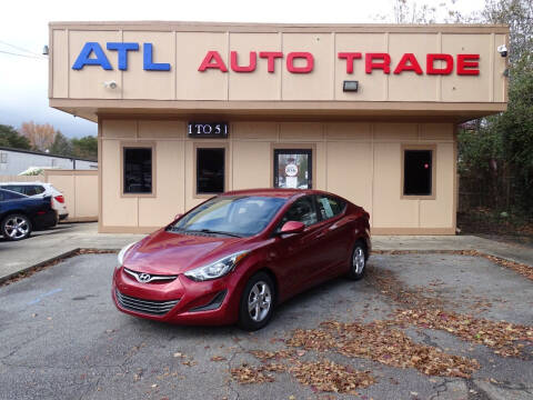 2014 Hyundai Elantra for sale at ATL Auto Trade, Inc. in Stone Mountain GA