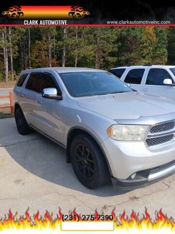 2012 Dodge Durango for sale at Clark Automotive in Lake Ann MI