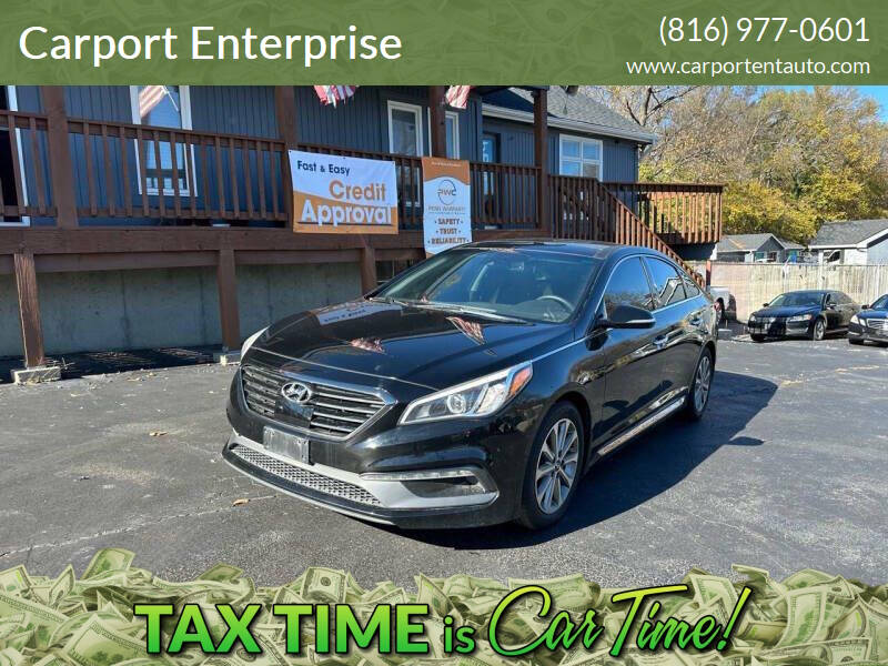 2016 Hyundai Sonata for sale at Carport Enterprise - County Line Auto Sale in Kansas City KS