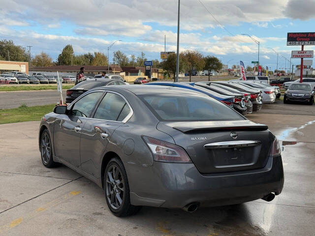 2014 Nissan Maxima for sale at OKC EXECUTIVE AUTO SALES in Oklahoma City, OK