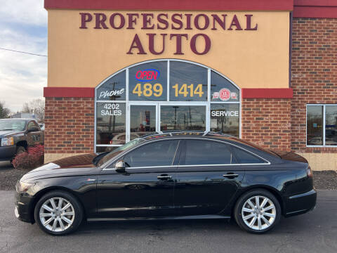 2016 Audi A6 for sale at Professional Auto Sales & Service in Fort Wayne IN