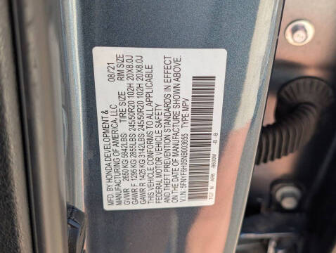 2022 Honda Pilot Elite
