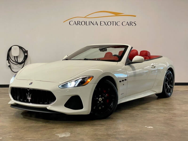 2018 Maserati GranTurismo for sale at Carolina Exotic Cars & Consignment Center in Raleigh NC