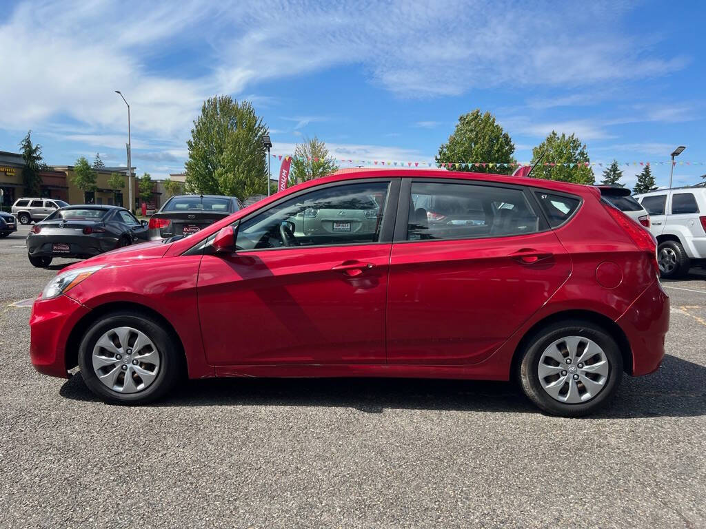 2017 Hyundai ACCENT for sale at PLATINUM AUTO SALES INC in Lacey, WA