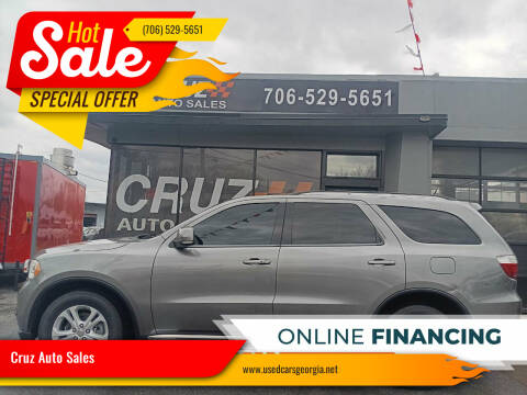 2012 Dodge Durango for sale at Cruz Auto Sales in Dalton GA