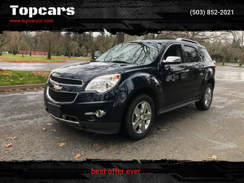 2015 Chevrolet Equinox for sale at Topcars in Wilsonville OR
