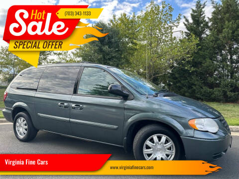 2005 Chrysler Town and Country for sale at Virginia Fine Cars in Chantilly VA