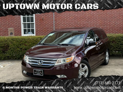 2011 Honda Odyssey for sale at UPTOWN MOTOR CARS in Houston TX