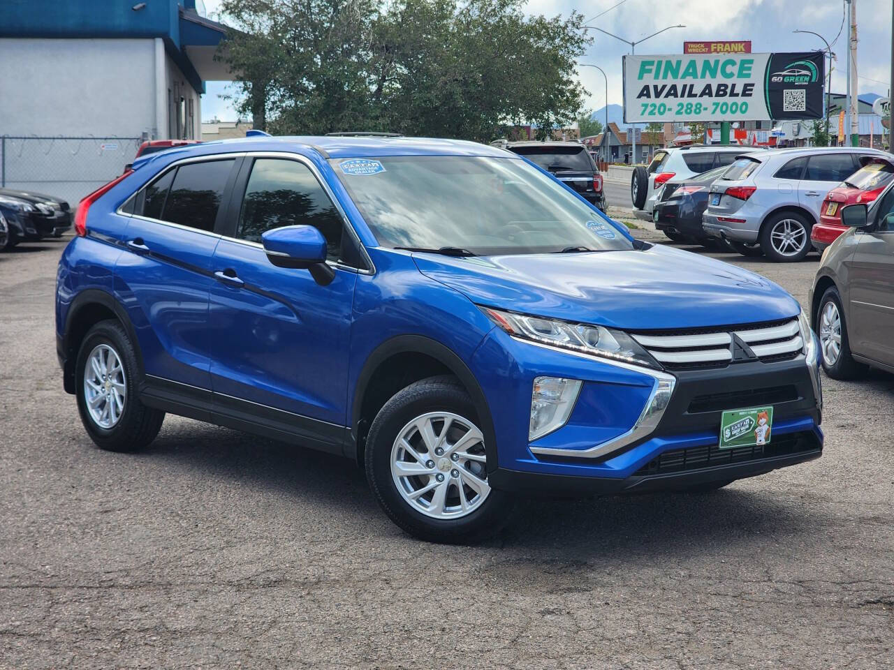 Blue 2018 Mitsubishi Eclipse Cross ES ES 4dr Crossover 1