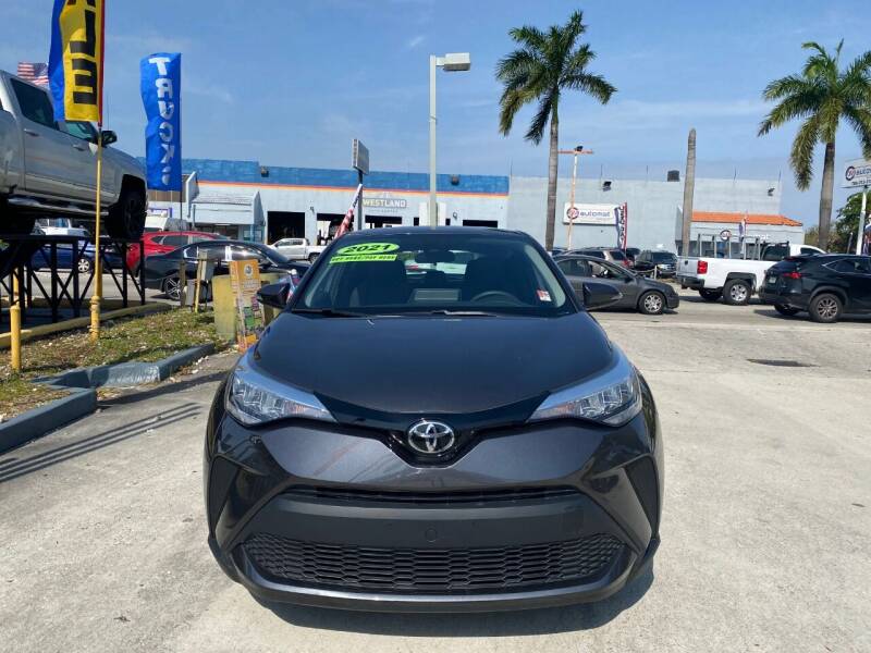 2021 Toyota C-HR for sale at Navarro Auto Motors in Hialeah FL