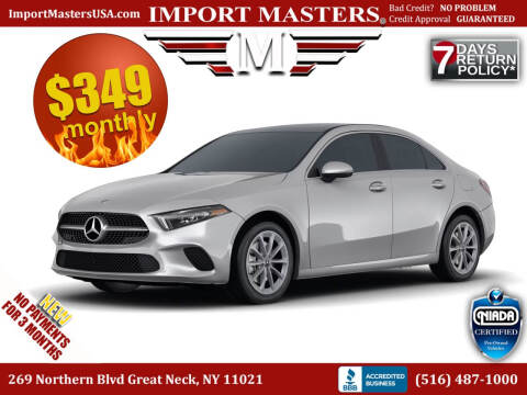 2021 Mercedes-Benz A-Class for sale at Import Masters in Great Neck NY