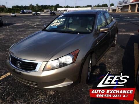 2008 Honda Accord for sale at LEE'S USED CARS INC in Morehead KY