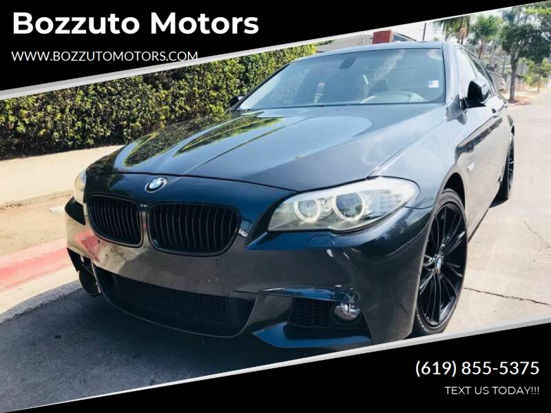 2011 BMW 5 Series for sale at Bozzuto Motors in San Diego CA