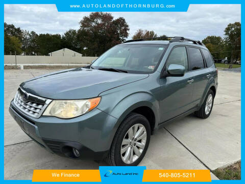 2012 Subaru Forester for sale at Auto Land Inc - Autoland of Thornburg in Spotsylvania VA