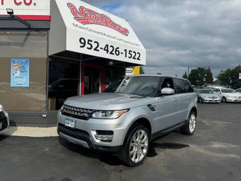 2014 Land Rover Range Rover Sport for sale at Mainstreet Motor Company in Hopkins MN