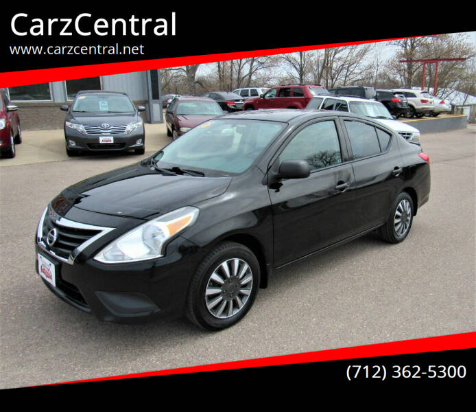 2015 Nissan Versa for sale at CarzCentral in Estherville IA