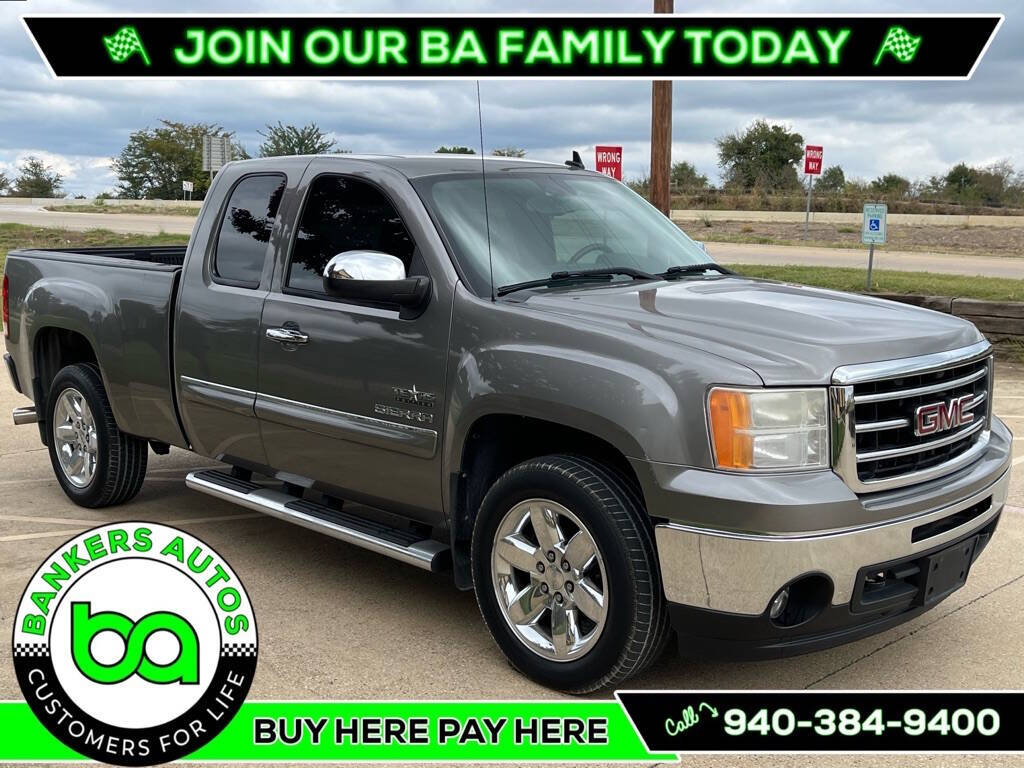 2012 GMC Sierra 1500 for sale at BANKERS AUTOS in Denton, TX