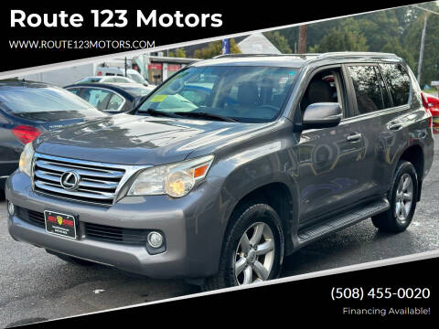 2011 Lexus GX 460 for sale at Route 123 Motors in Norton MA