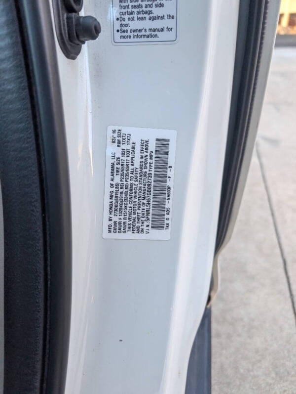 2016 Honda Odyssey EX-L