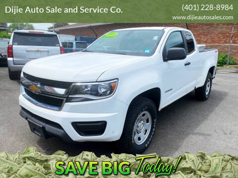 2016 Chevrolet Colorado for sale at Dijie Auto Sales and Service Co. in Johnston RI