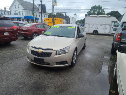 2012 Chevrolet Cruze for sale at TC Auto Repair and Sales Inc in Abington MA