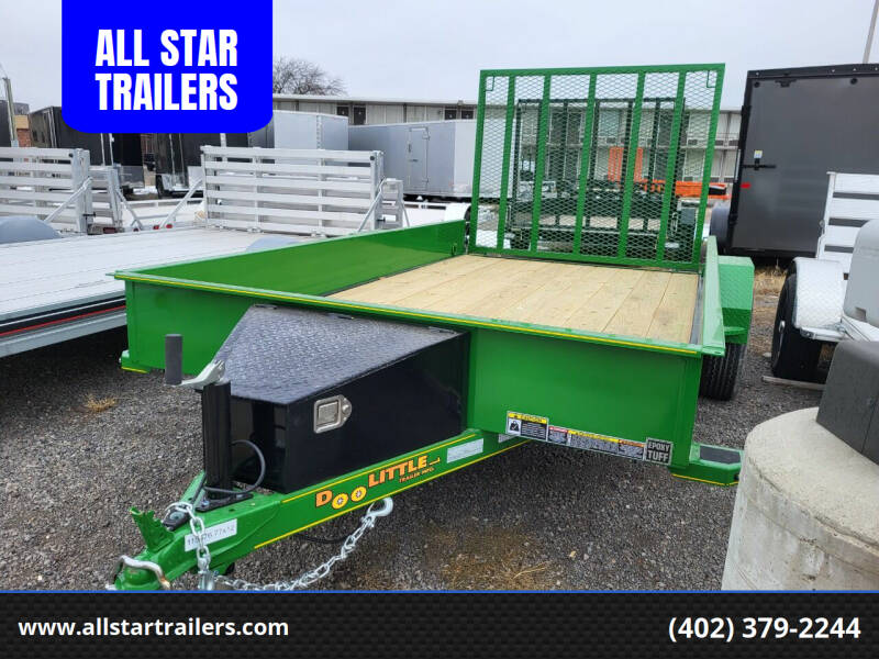 2023 Doolittle 77 INCH X 12 FOOT UTILITY for sale at ALL STAR TRAILERS Utilities in , NE