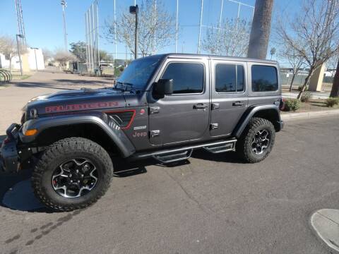 2020 Jeep Wrangler Unlimited for sale at J & E Auto Sales in Phoenix AZ